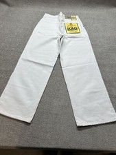 Vintage Solo Semore White Jeans Baggy Straight Leg Skater 28x29 USA Made
