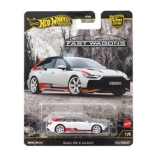 Audi RS 6 Avant Fast Wagons Culture Car Hot Wheels 1:64 Diecast