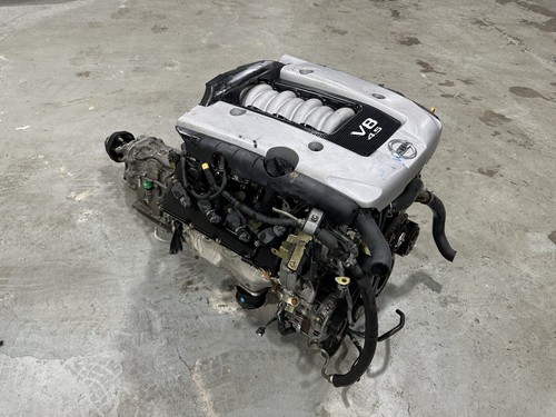 2006-2010 JDM INFINITI M45 FX45 VK45DE ENGINE 4.5L V8 MOTOR VK45 - Picture 2 of 11