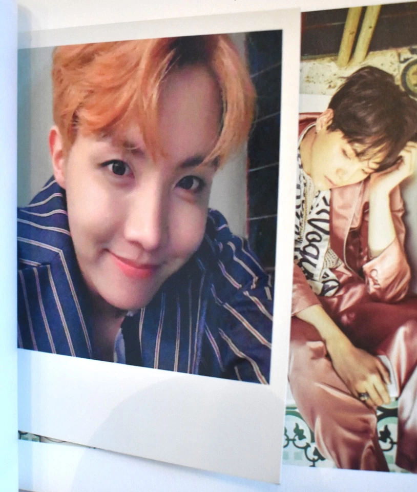 Official BTS Photobook Wings Version W + Used CD Album + J-Hope Photocard - Image 4 of 4