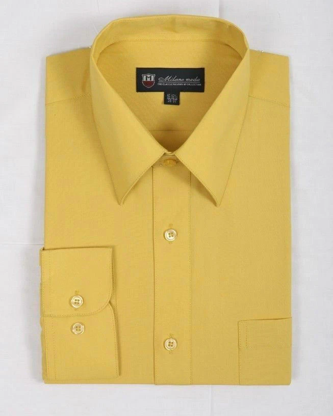 slim fit dress slacks Barry. Wang Gold Short Sleeve Shirt Mens Paisley Party Club Casual But