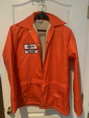 Rare/Vintage 80s AT&T Company Issue Windbreaker Work Coat/Jacket USA Size M