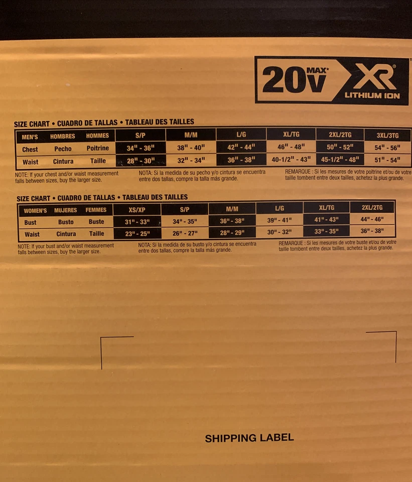 NEW DeWalt DCHJ066C1-L Battery Heated Women's Hooded Jacket - Black - Image 4 of 4