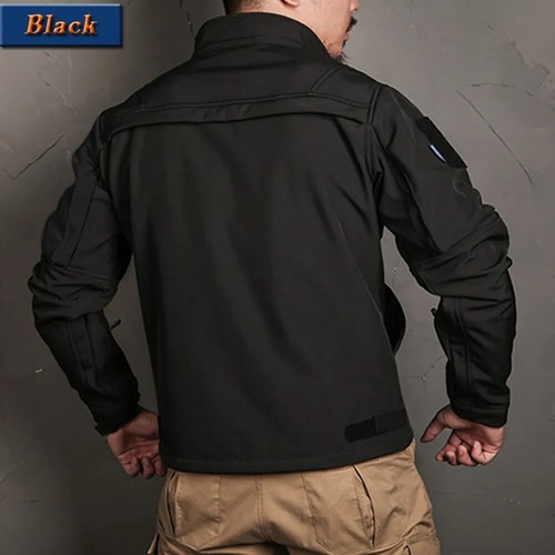 Herren Taktische Sets Winter Haifischhaut Militäranzug Soft Shell winddicht Wasserprall - Bild 4 von 18