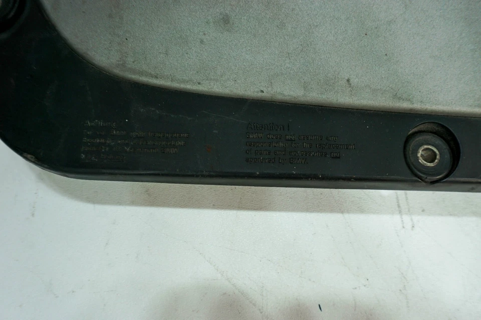 06-08 BMW 750Li E66 E65 OEM filtro de aire delantero central caja de admisión cubierta de moldura 5068 Foto 3 de 4
