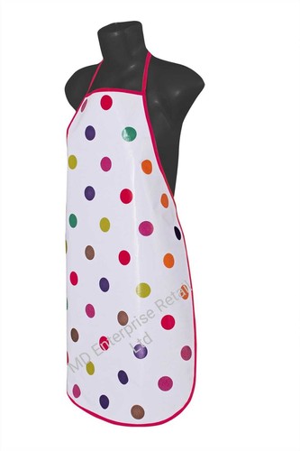 Adult Waterproof Plastic Apron.5 Classic Designs Bright Colour 2nd Class Post - Picture 15 of 71