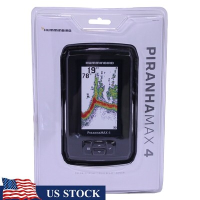 Fishfinder 410150-1 W/ 4.3 Inch Display DualBeam Sonar 600ft Depth Transducer US