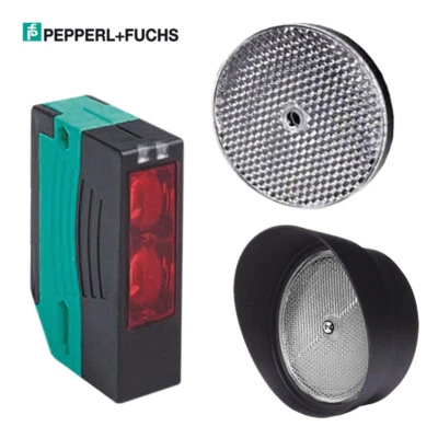 Reflexions Lichtschranke 14m Pepperl + Fuchs Visolux 128118 RLK29-55/25/116-SET