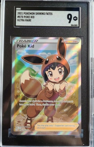 Poké Kid graded SGC 9 for sale on eBay