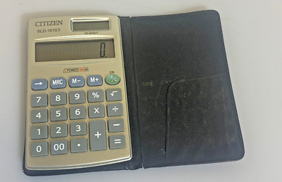 Citizen SLD 1010II Solar Power Calculator