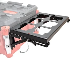 Folding Packout Mount for Milwaukee Packout Toolbox Side Storage
