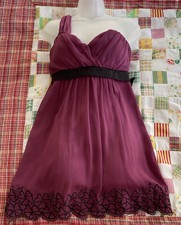 Tom Wolfe Womens Fuchsia Pink Dress Size 10