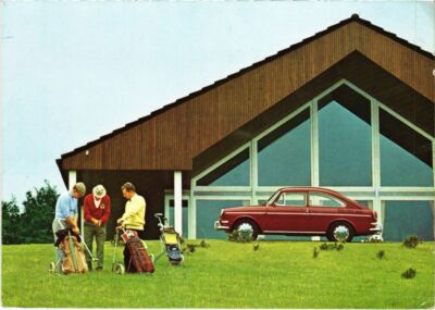 PC 1957 VOLKSWAGEN FANTASY HUMOR GOLF SPORT (a33165)