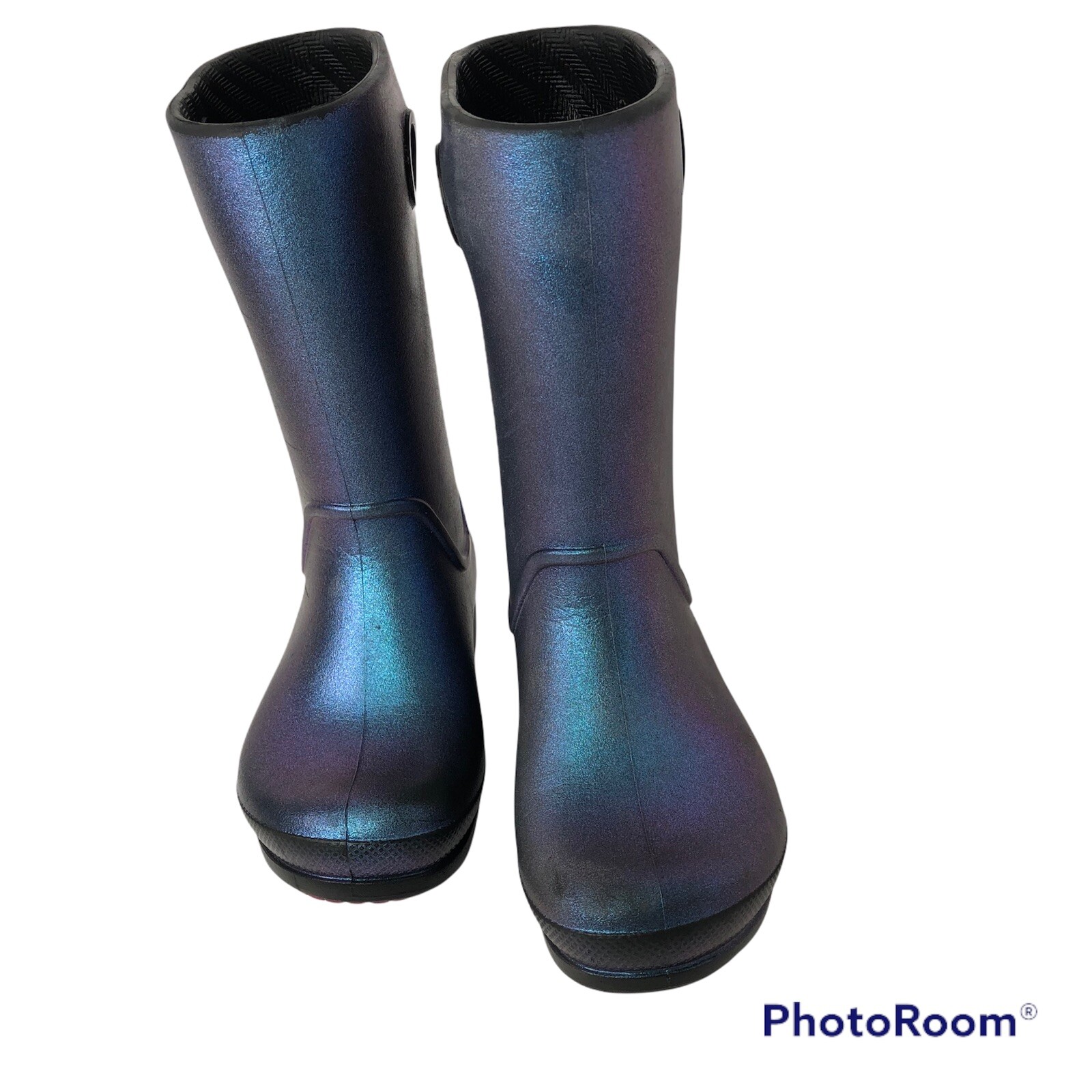 Crocs Wellies boots rain iridescent 