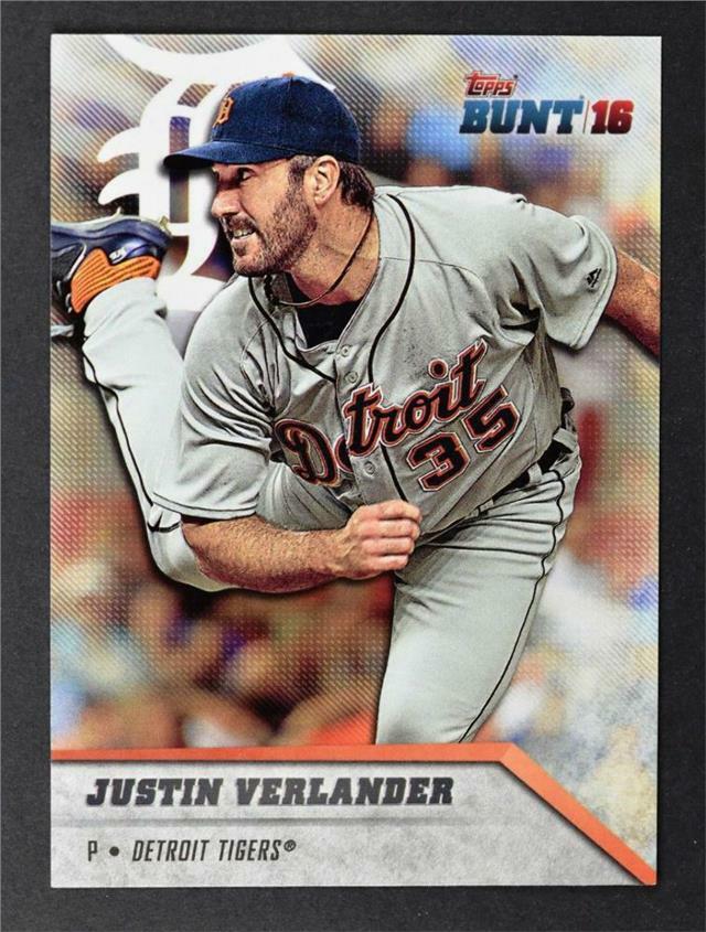2009 Topps #85 Justin Verlander Baseball Card - Detroit Tigers, NM-MT Condition