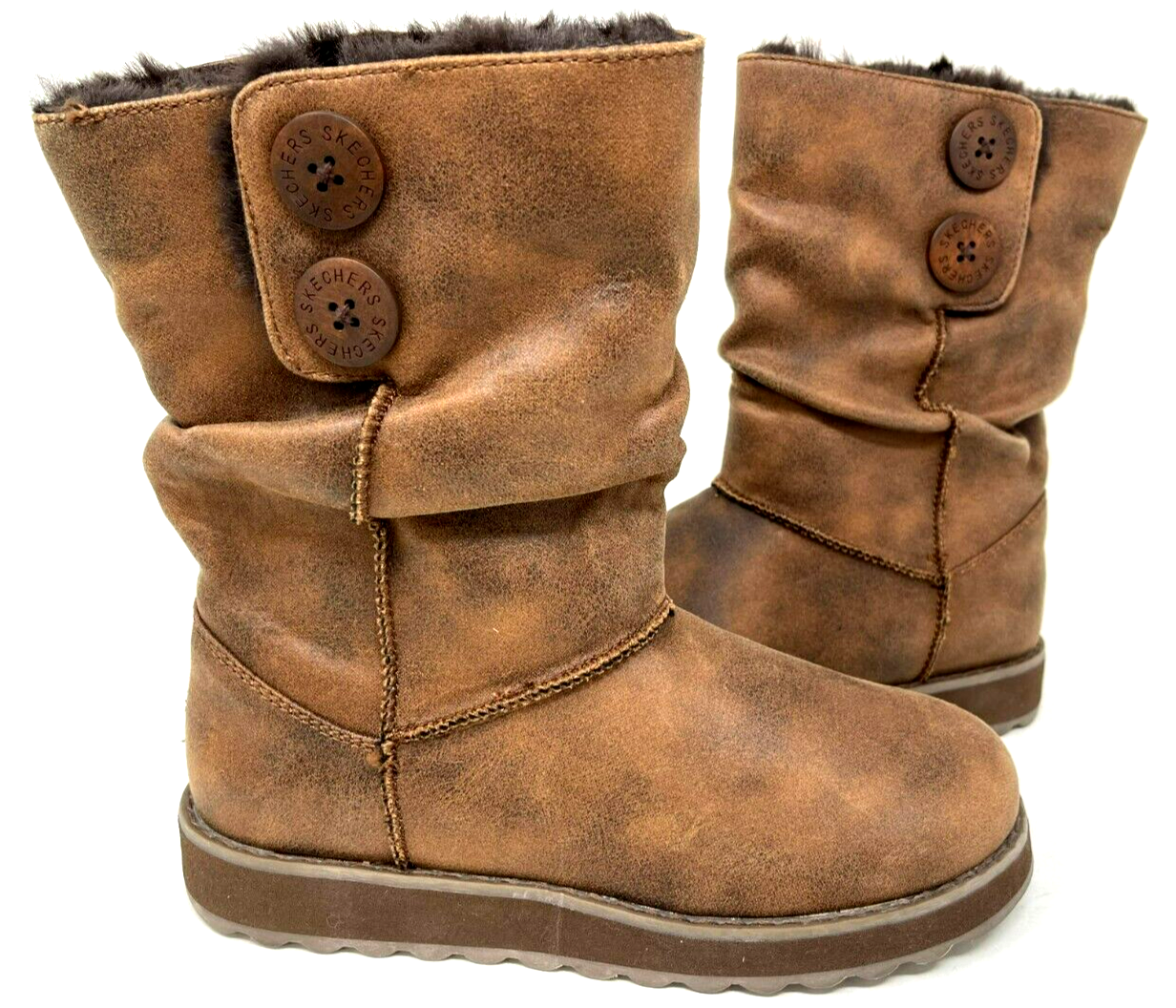 skechers womens keepsakes 2.0 upland boots chocolate