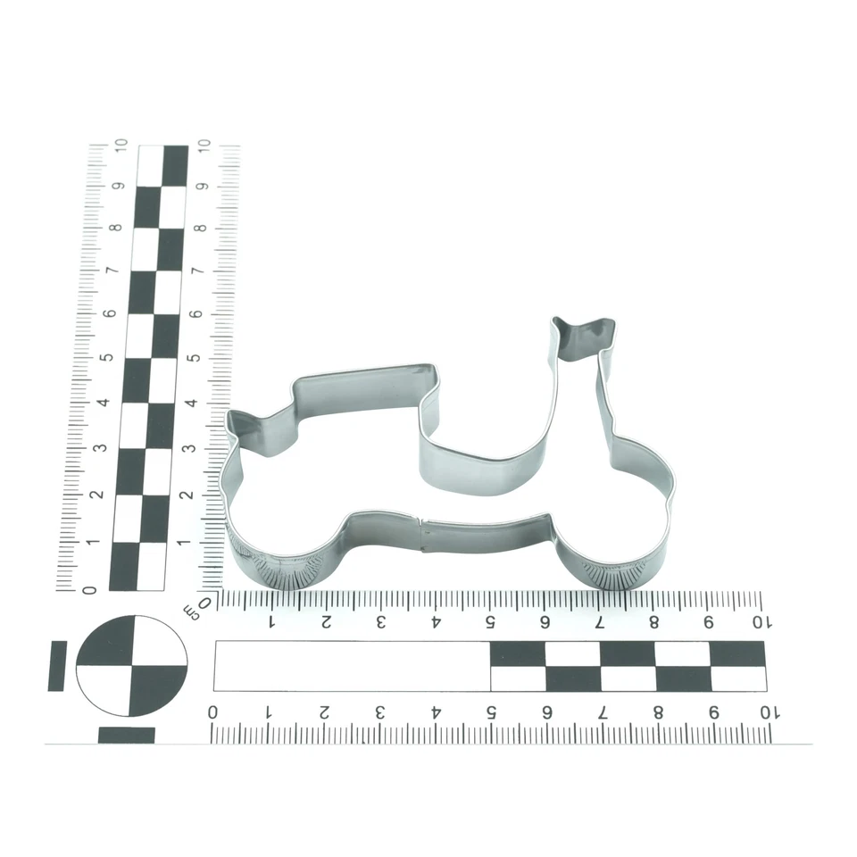 - 3er-Set Ausstecher "Motorrad" - 2x Ausstechform Motorrad und 1x Motorroller... - Bild 2 von 4