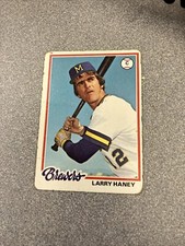 1978 Topps Baseball # 391 Larry Haney