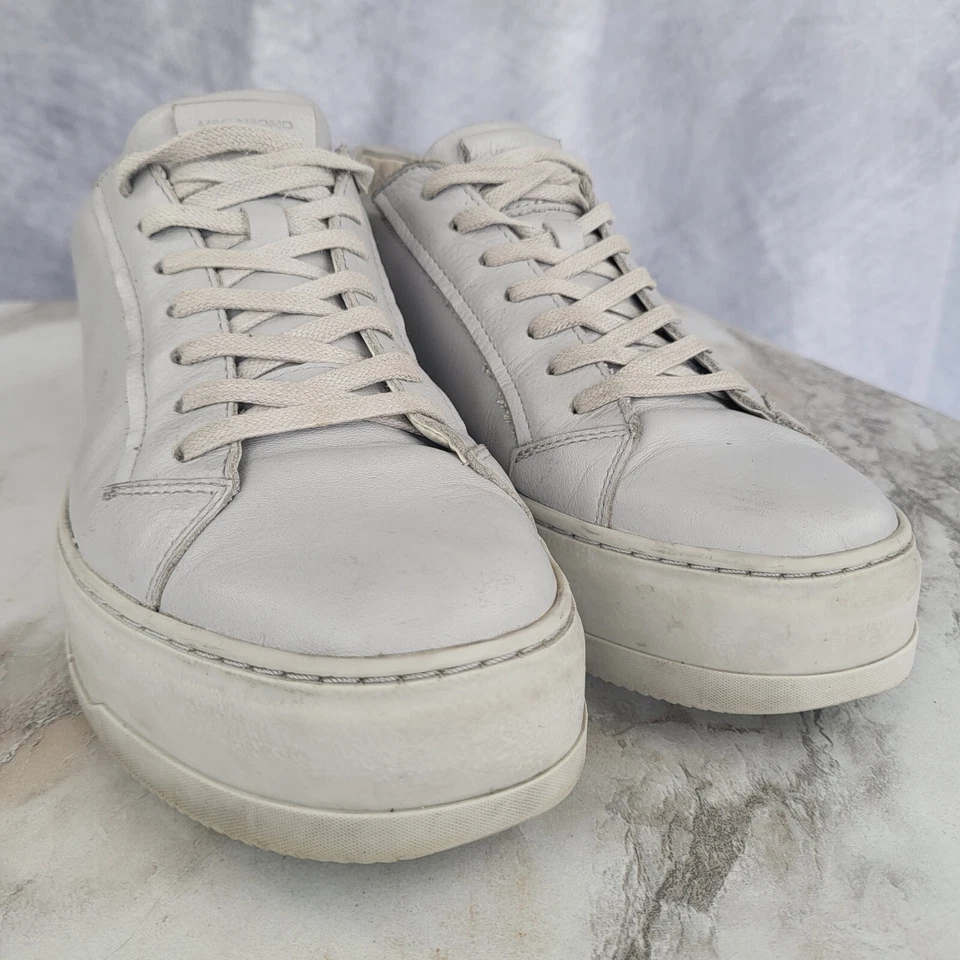 VAGABOND Judy Gruesas Cuero Plataforma Tenis Mujer 40 Gris Foto 2 de 4