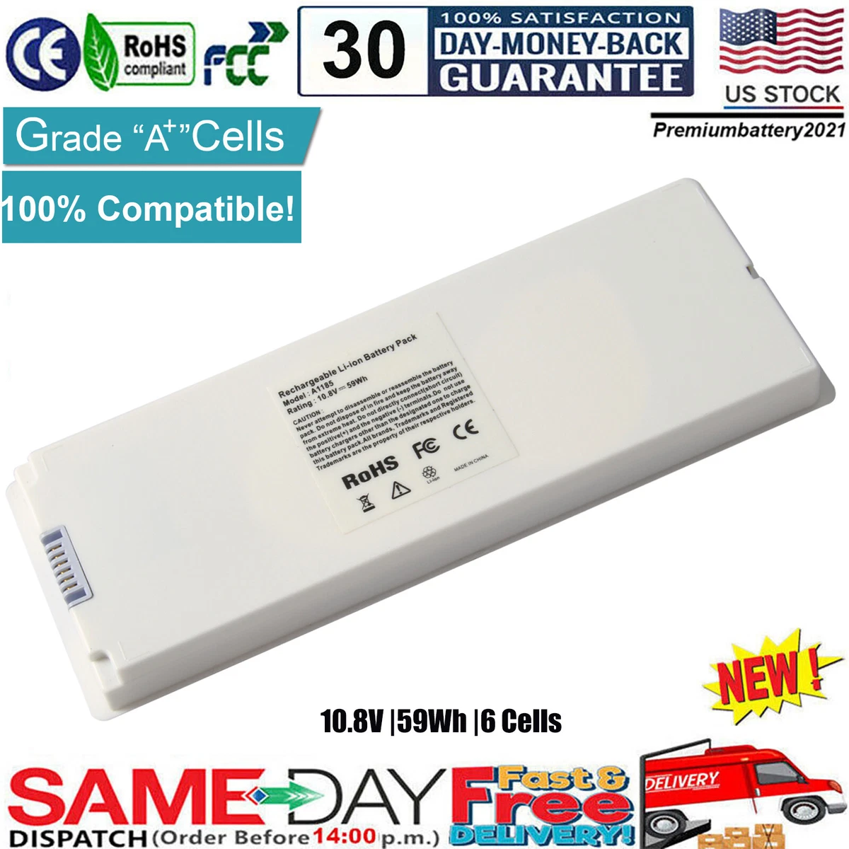 Macbook Battery A1185 for sale | eBay