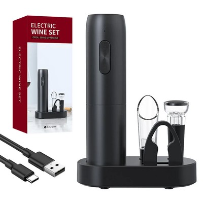 Electric Wine Bottle Opener Automatic Red Wine Corkscrew Powered Wine Tools