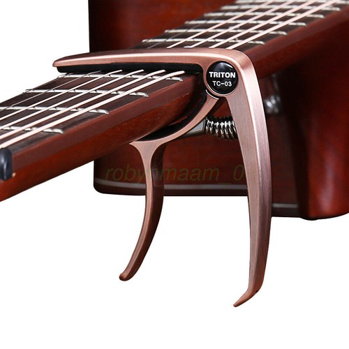 AU SALE Aluminium Guitar Capo for Electric Acoustic Guitar Trigger Quick Release - Picture 19 of 20