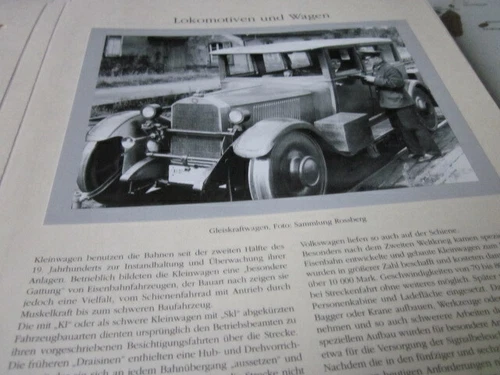  Eisenbahn Archiv N Wagen 3670 Gleiskraftwagen DRG