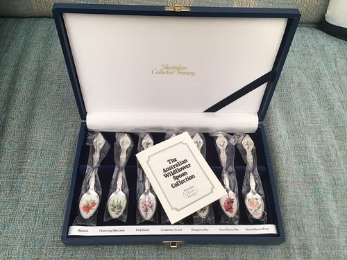 The Australian Wildflower Spoon Collection- - Set of 7 Boxed And Unwrapped - Picture 3 of 5
