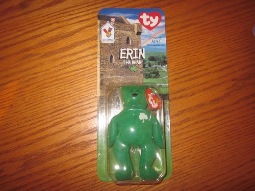 1999 TY MCDONALDS BEANIE BABY BEAR SET OF 4 MAPLE ERIN GLORY BRITANNIA BRAND NEW - Picture 4 of 9