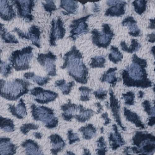 Wicked Misfit Fuzzy Leopard Oversized Heart Shoulder Bag - Picture 5 of 5