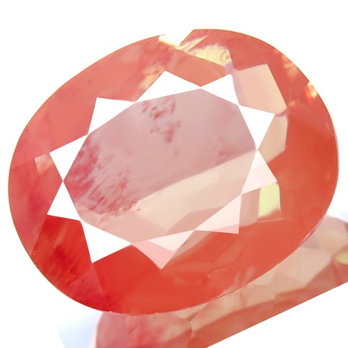 NATURAL ANDESINE 2.00ct FANTASTIC LABRADORITE DOUBLE TONE GREEN/RED FLASH GEM - Picture 2 of 7