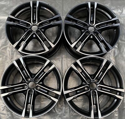 4 Orig BMW alloy rim styling 819 M 8Jx18 ET57 8092352 1 series F40 2 series F44 FB772