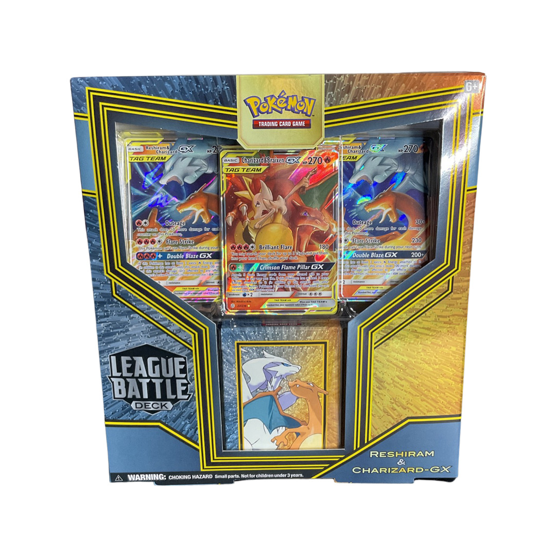 Pokémon TCG: League Battle Deck Featuring Reshiram & Charizard-GX