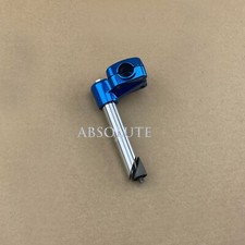 BLUE Alloy 13/16" 21.1MM O S BMX BIKE 4 BOLT QUILL STEM SCHWINN CRUSIER BICYCLE