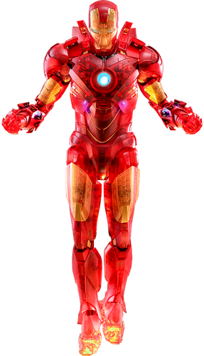 Hot Toys Iron Man Mark IV Mk4 Holographic Ver Action Figure - MMS568