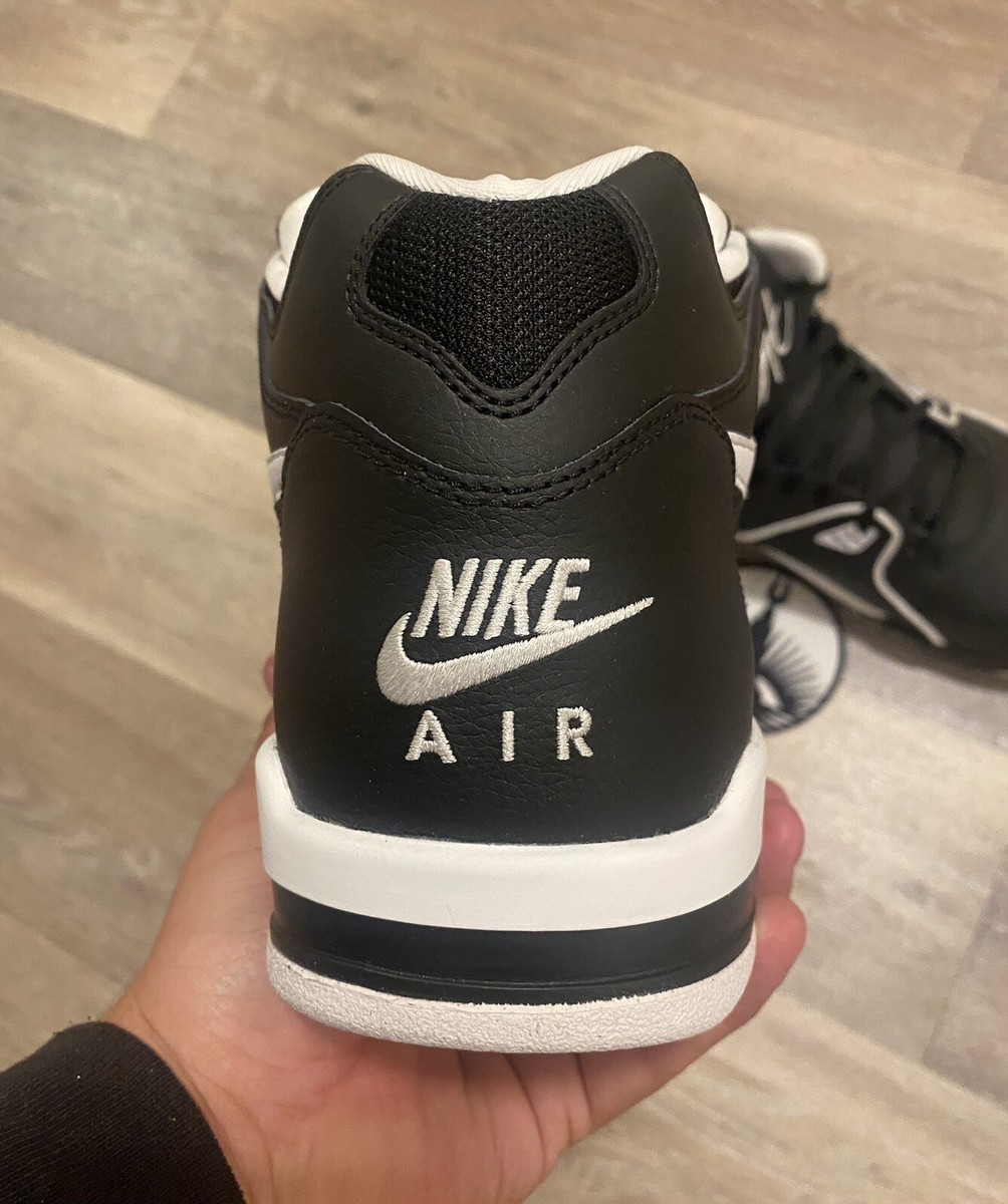 Nike Air Flight 89 'Black White' Basketball Shoes CU4833-015 Men's