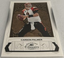 2009 Donruss Classics Football Carson Palmer Cincinnati Bengals base card #20