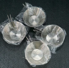 (4) Stainless Steel Backpacking Bushcraft Camping Sierra Cup Stansport Adventure