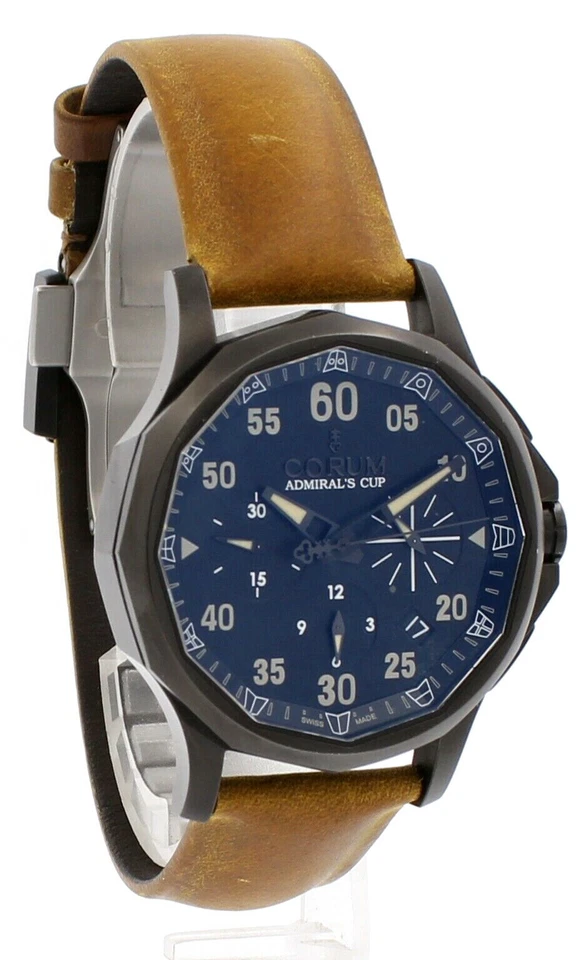 Corum Admiral's Cup Legend 42 Cronógrafo Automático Esfera Negra 42mm Ref: 01.0096 Foto 3 de 4