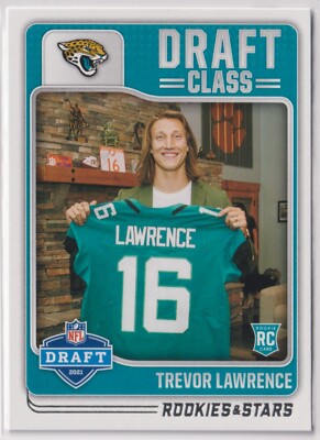 Trevor Lawrence 2021 Panini Rookies & Stars Draft Class Rookie Card DC-1