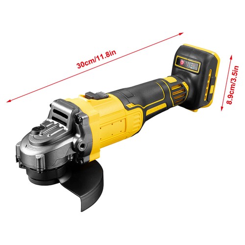 Cordless Angle Grinder Brushless Motors Metal Grinder New For Dewalt 18V Battery - Picture 10 of 10