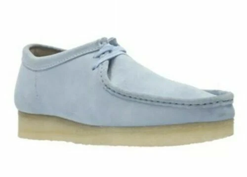 Clarks Originals homme Wallabee Cool Blue Supreme Suede UK 7,8,10,11,12 G
