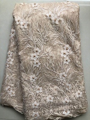 5-Yard African Lace Fabric 49