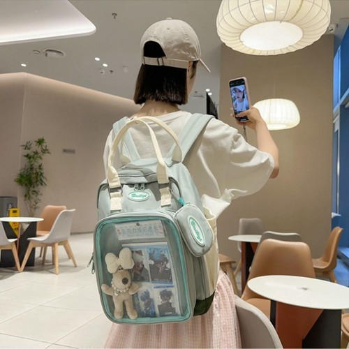 Baumwoll-Puppen tasche Einfache Itabag Mode Rucksäcke Männer