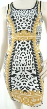 Buffalo Dress Size Extra Small Bodycon Animal Print David Britton
