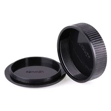 Body Front & Rear Lens Caps Cover For M42 42MM Screw Mount Camera 1 Set