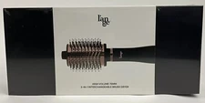 NEW L'ange Hair LE Volume 75mm 2in1 Titanium Brush Dryer. Black SEALED BOX!!