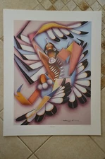 Gary White Deer Signed Numbered Print "Eagle Spirit" ( 366-382/650 )
