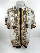 SIKSILK SIK SILK - Baroque PIN UP GIRLS Mens L / XL Shirt