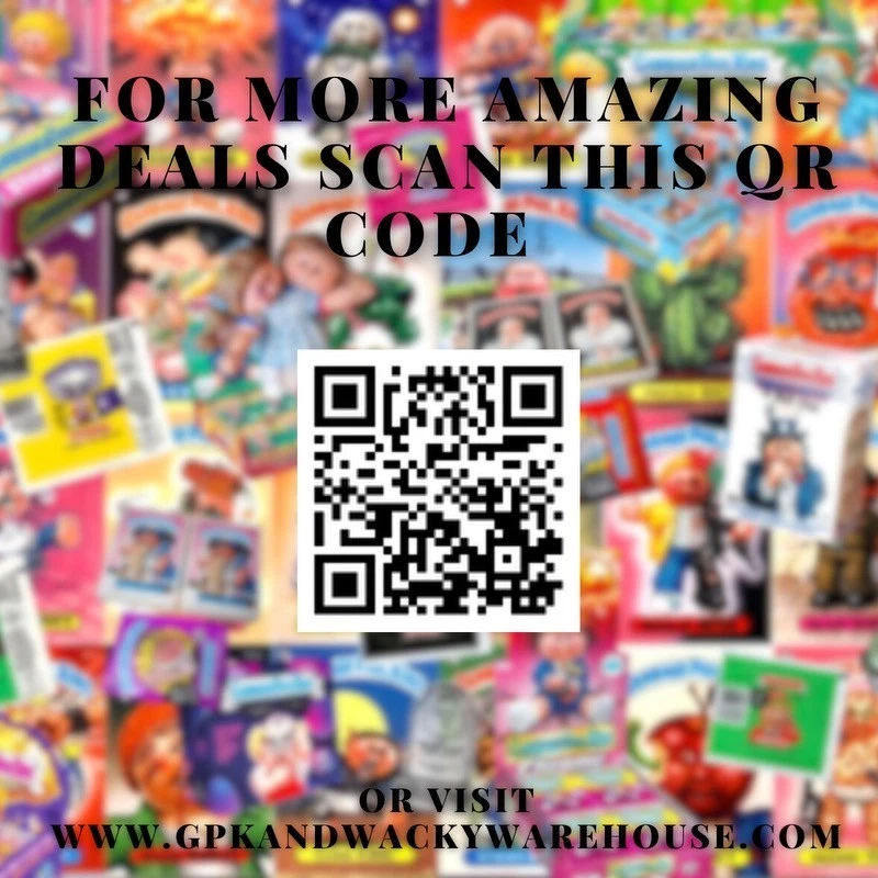 Garbage Pail Kids The Trash Pack Series 1 Trash Pack (1 SEALED PACK) - Image 3 of 3